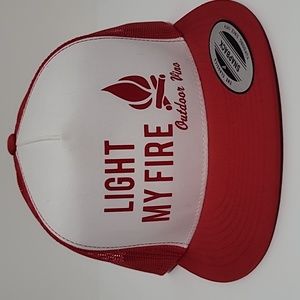 Light My Fire Trucker Snapback Hat